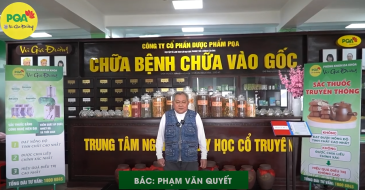 Bác Quyết đi lại dễ dàng hơn nhờ dùng thuốc sắc của PKĐK Vũ Gia Đường